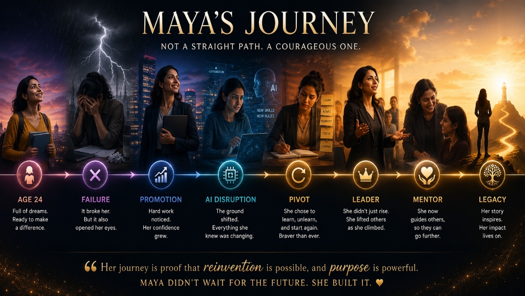 Maya's Journey from 24 to 64