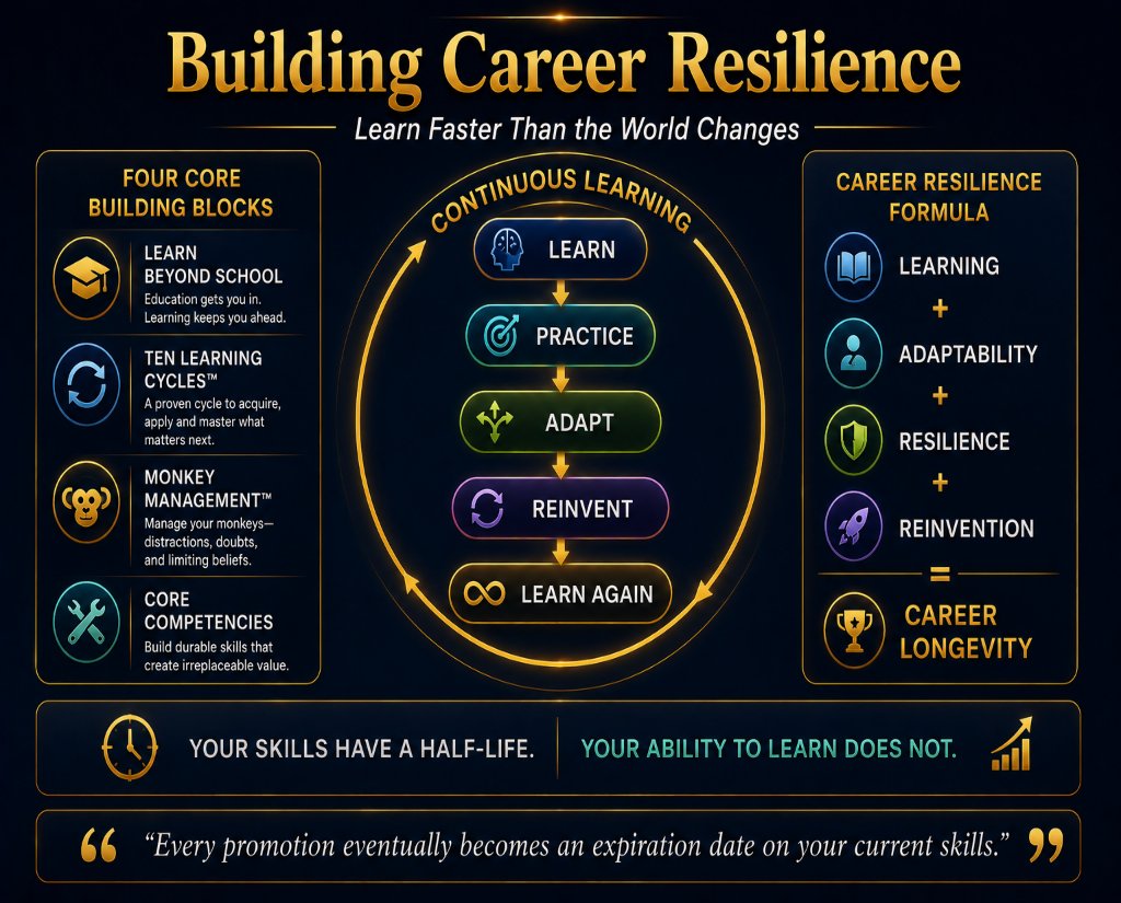 Part 2 — Build Resilience: learning cycles and career architecture in the AI age